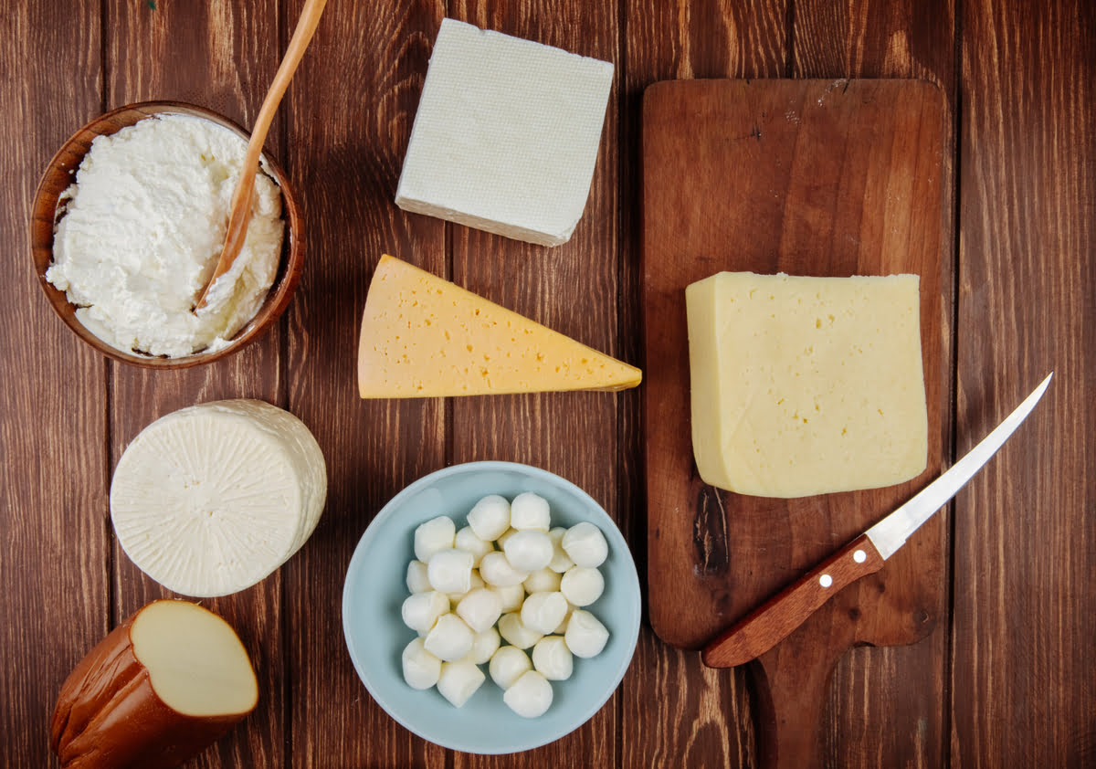 el queso tiene gluten