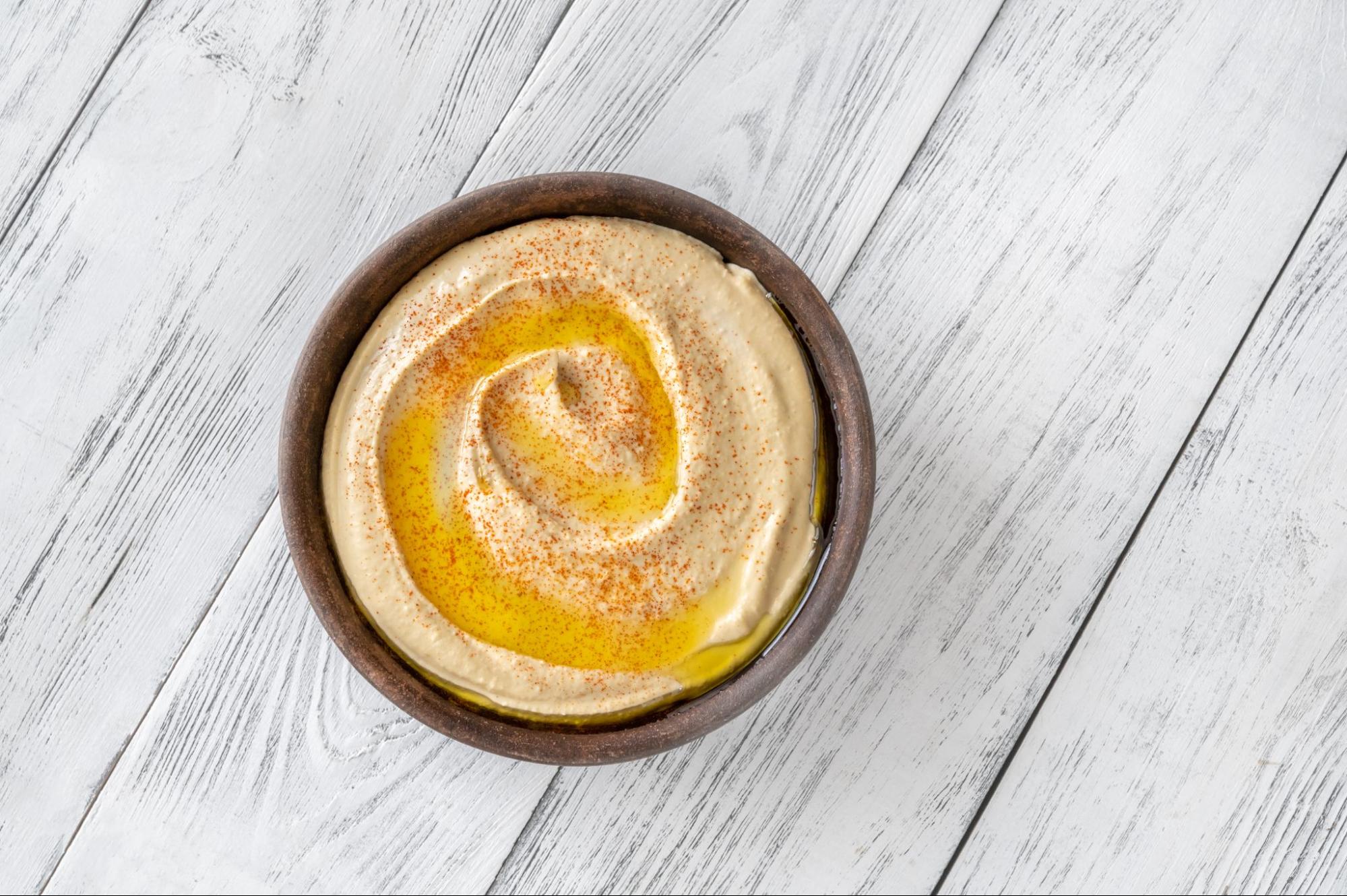 Hummus de mango